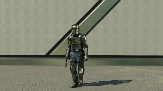 Mandalorian Helmet - High or Low poly для Starfield