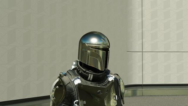 Mandalorian Helmet - High or Low poly для Starfield
