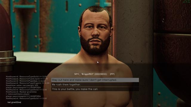 Take everything from NPC