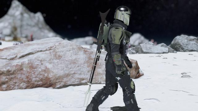 Mandalorian sniper rifle - (Amban sniper) for Starfield