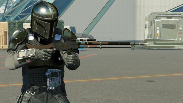 Mandalorian sniper rifle - (Amban sniper) for Starfield