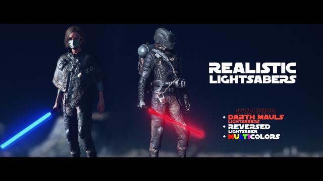 Realistic Lightsabers for Starfield
