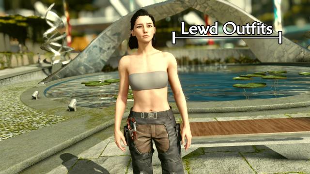 Lewd Outfits - With Working Skin for Starfield