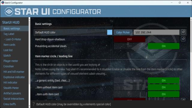 StarUI Configurator для Starfield