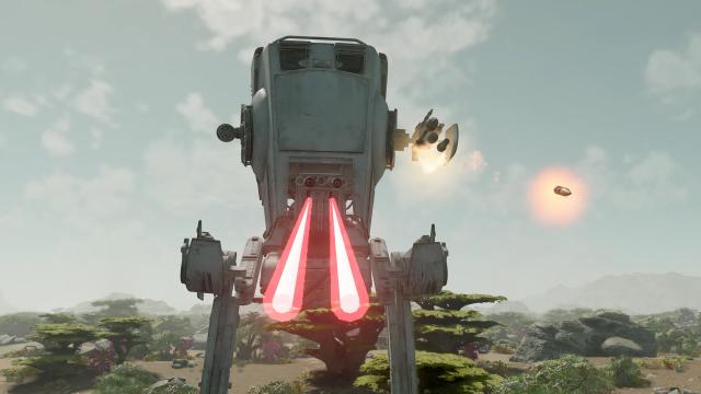 AT-ST Enemies for Starfield