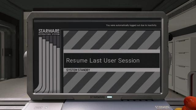 Dark Terminal Display