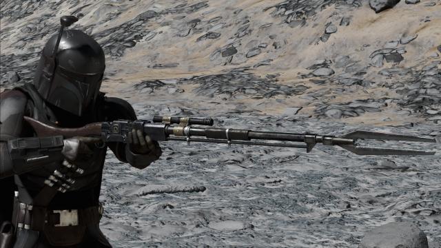 Mandalorian Amban Rifle для Starfield