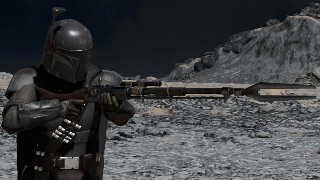 Mandalorian Amban Rifle для Starfield
