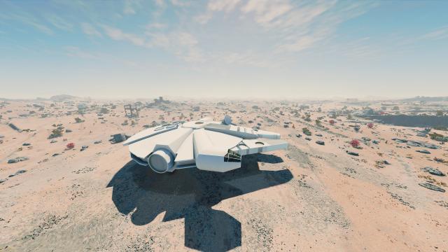 Star Wars Millennium Falcon Ship