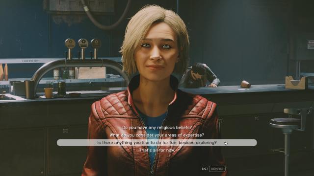 Enhanced Dialogue Interface для Starfield