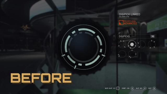 No Digipick Menu Background for Starfield