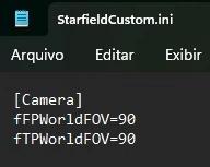 Best Fov for 16-9 Screens for Starfield