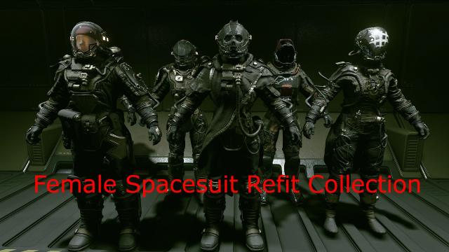 The Female Spacesuit Refit Collection - Updated for Starfield