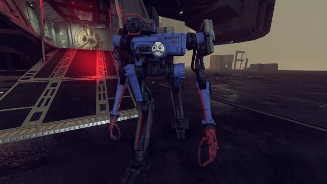 Thomas the Tank Engine Vasco Retexture для Starfield