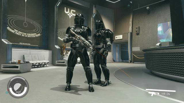 Hugin's Mandalorian Ecliptic Bounty Hunter Suit for Starfield
