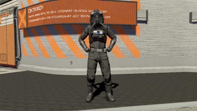 TIE Pilot Spacesuit for Starfield