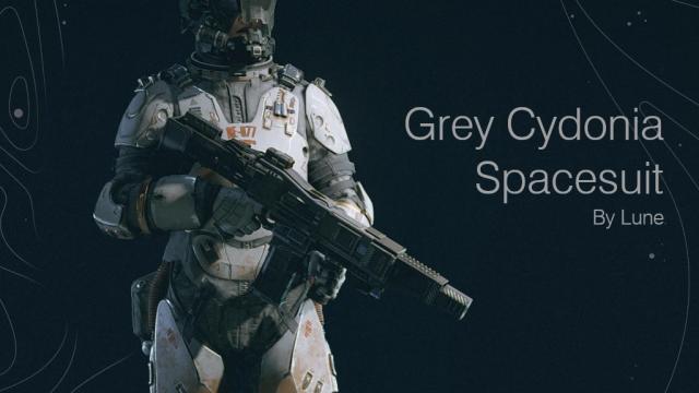 Grey Cydonia Spacesuit for Starfield