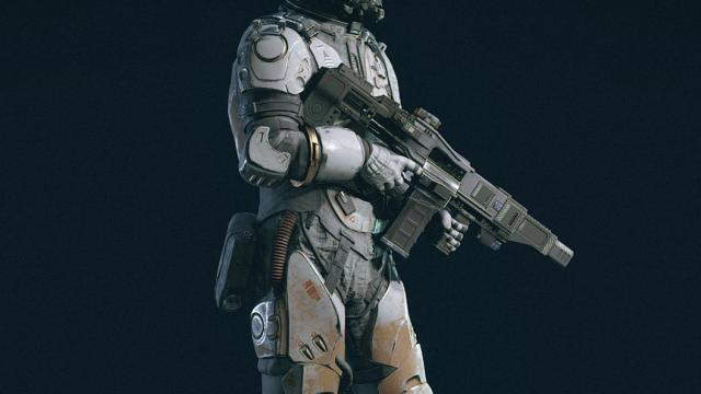 Grey Cydonia Spacesuit for Starfield