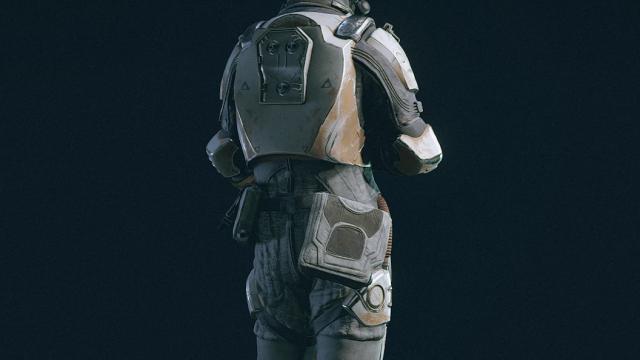 Grey Cydonia Spacesuit for Starfield