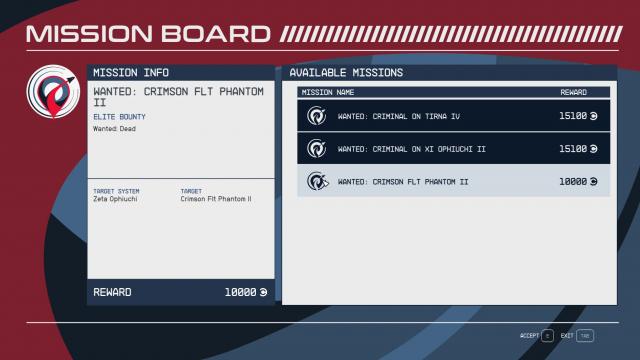 More lore accurate bounties for Starfield