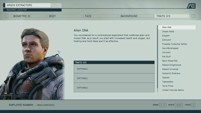 Ryan Gosling Character Preset для Starfield