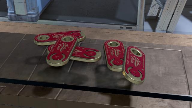 Fallout Themed Credit Sticks (Vault-Tec and Nuka-Cola) for Starfield