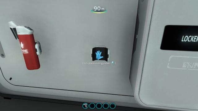 Fire Extinguisher Holder for Subnautica
