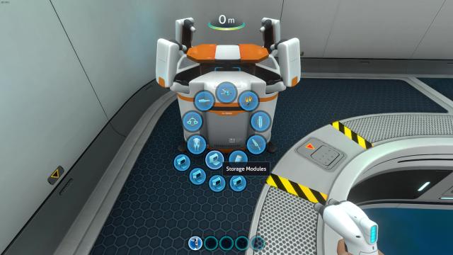 Better Vehicle Storage for Subnautica