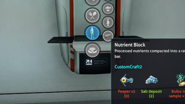 Создаём питательные батончики / Craftable Nutrient Block