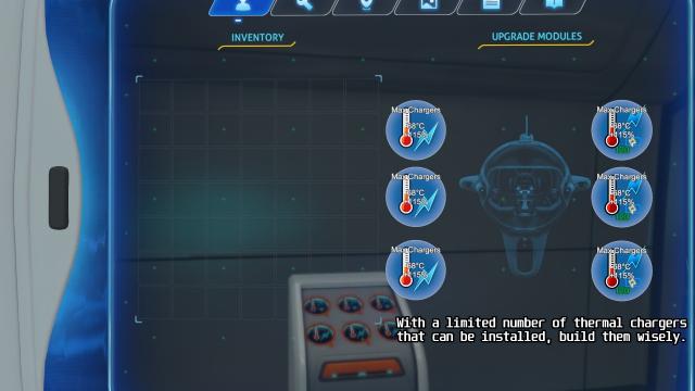 Cyclops Thermal Upgrades for Subnautica