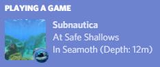 Subnautica Rich Presence для Subnautica