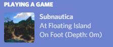 Subnautica Rich Presence для Subnautica