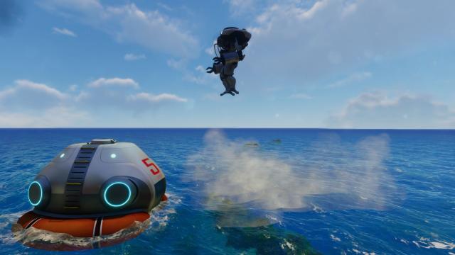 Реактивный КРАБ / Prawn Suit Jet Upgrade для Subnautica