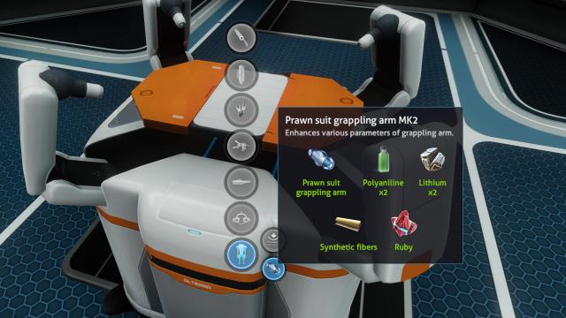 -  Grappling Arm Upgrade for Subnautica