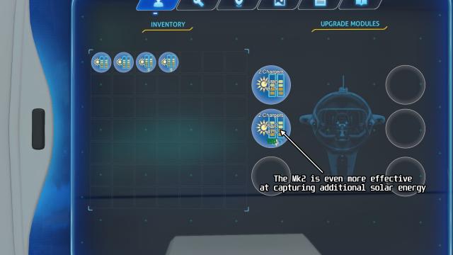 Cyclops Solar Upgrades for Subnautica