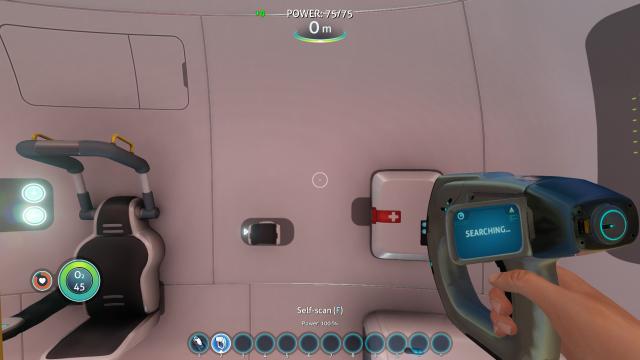 Seaglide Map Controls for Subnautica
