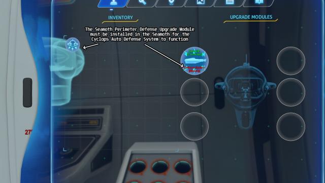 Cyclops Auto Zappers for Subnautica