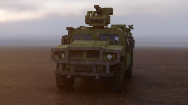 [Vamsana] GAZ-2330 Tigr for Teardown