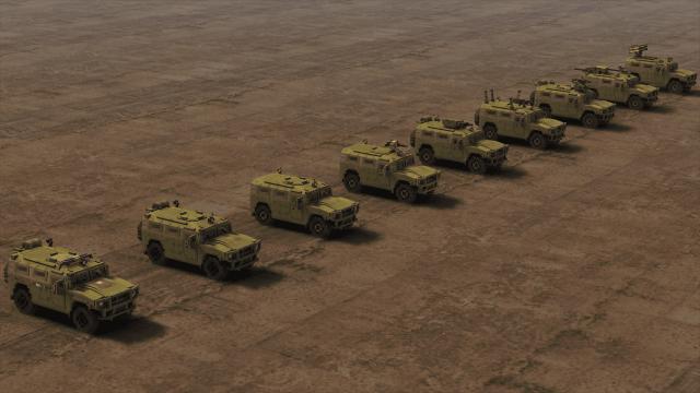 [Vamsana] GAZ-2330 Tigr for Teardown
