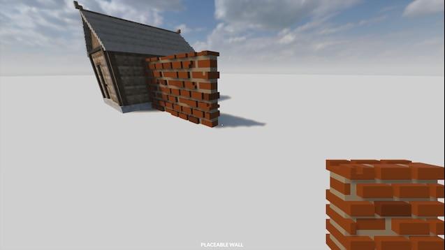 Розташована стіна / Placeable Wall для Teardown