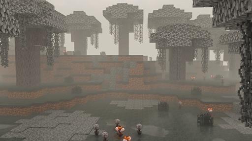 Minecraft Garden Pale Biome