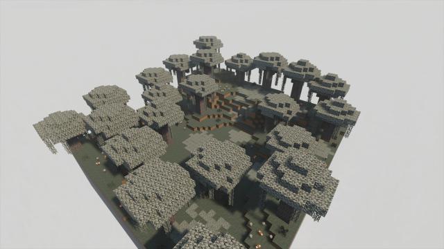 Minecraft Garden Pale Biome for Teardown