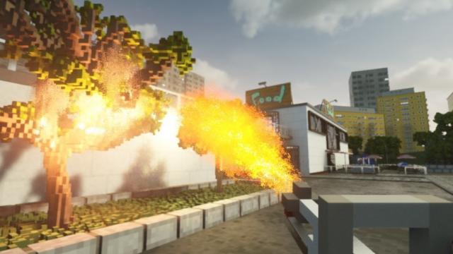 Бензиновый огнемет / Gasoline Flamethrower