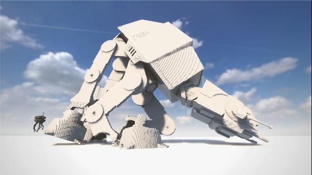 Dynamic AT-AT Map для Teardown