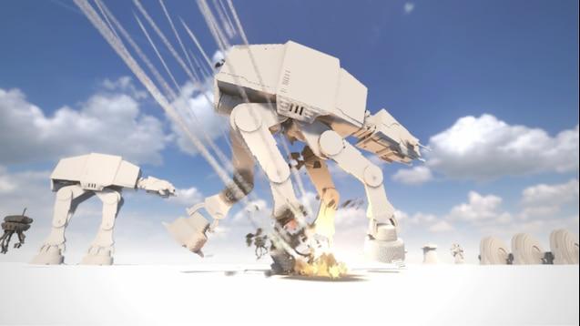 Dynamic AT-AT Map для Teardown