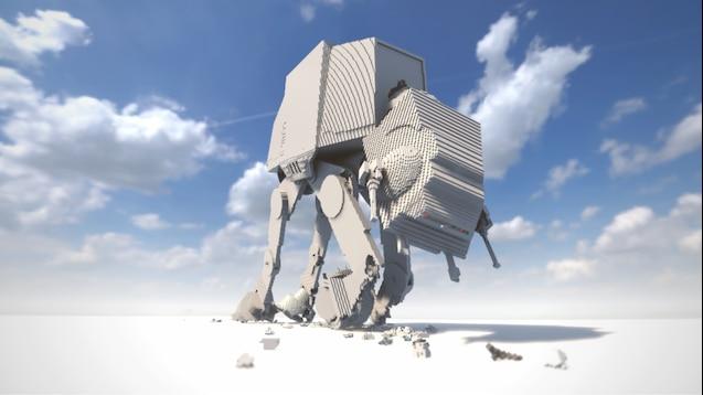 Dynamic AT-AT Map для Teardown