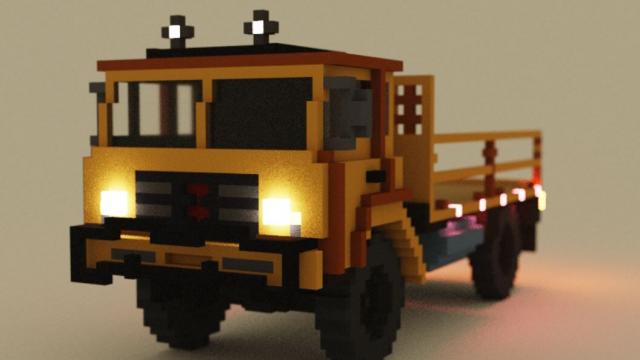 FlatBed with fence