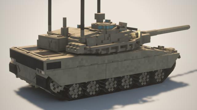 [TABS] Char de Combat Principal AMX-40 для Teardown