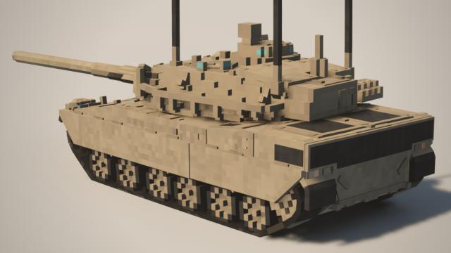 [TABS] Char de Combat Principal AMX-40 для Teardown