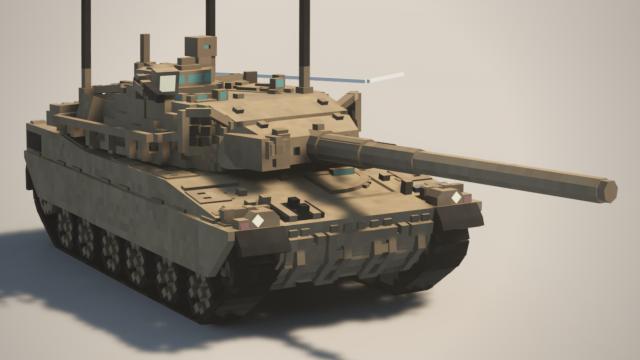 [TABS] Char de Combat Principal AMX-40 для Teardown